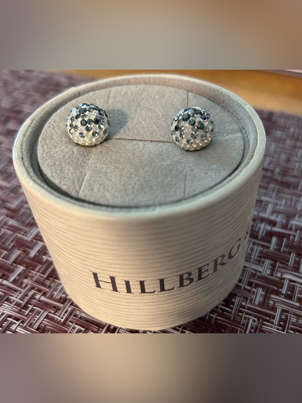 Hillberg & Berk Sparkle Ball Earrings and Bracelet